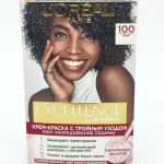Крем-краска для волос L*OREAL Excellence №100 (черный) 72+48+12+60 мл.
