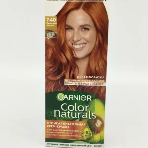 Крем-краска для волос GARNIER COLOR №7.40 (пленительный медный) 60+40+12 мл.