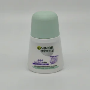 Антиперспирант шариковый GARNIER mineral (защита 48ч., кожа+одежда) 50 мл.