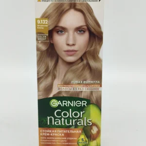 Крем-краска для волос GARNIER COLOR №9.132 (натуральный блонд) 60+40+12 мл.