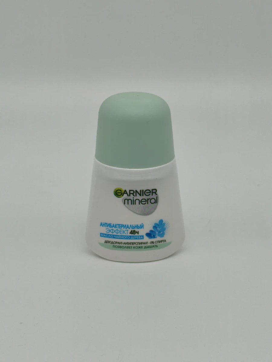 Антиперспирант шариковый GARNIER mineral (антибактериальный эффект) 50 мл. Антиперспирант шариковый GARNIER mineral (антибактериальный эффект) 50 мл.