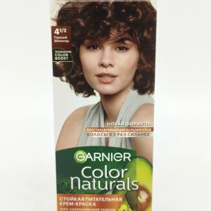Крем-краска для волос GARNIER COLOR №4-1/2 (горький шоколад) 60+40+12 мл.
