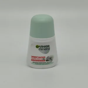 Антиперспирант шариковый GARNIER mineral (эффект магния, ультрасухость) 50 мл.