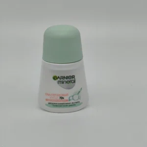 Антиперспирант шариковый GARNIER mineral (гиалуроновый уход, бережная защита) 50 мл.