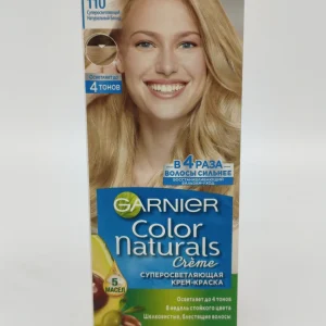 Крем-краска для волос GARNIER COLOR №110 (суперосветляющий натур. блонд) 60+40+12 мл.
