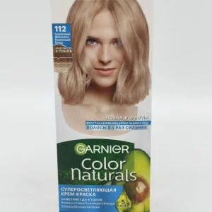 Крем-краска для волос GARNIER COLOR №110 (суперосветляющий жемчужно-платин. блонд) 60+40+12 мл.