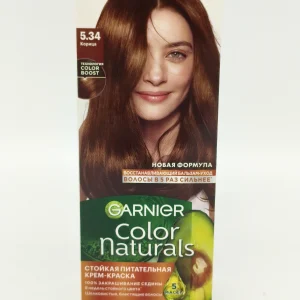 Крем-краска для волос GARNIER COLOR №5.34 (корица) 60+40+12 мл.