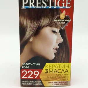 Крем-краска для волос Prestige №229 (золотистый кофе) 50+50+15 мл.