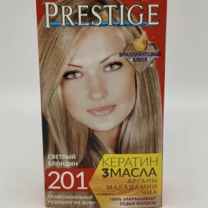 Крем-краска для волос Prestige №201 (светлый блондин) 50+50+15 мл.