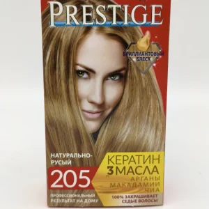 Крем-краска для волос Prestige №205 (натурально-русый) 50+50+15 мл.