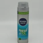 Гель для бритья NIVEA Men Fresh kick (мята и кактусовая вода) 200 мл.