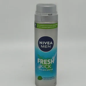 Гель для бритья NIVEA Men Fresh kick (мята и кактусовая вода) 200 мл.