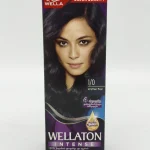 Крем-краска для волос Wellaton №1/0 (голубовато-черный) 50+50+10 мл.