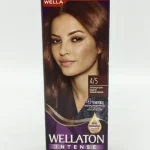 Крем-краска для волос Wellaton №4/5 (махагон, темный махагон) 50+50+10 мл.