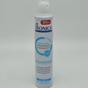 Антиперспирант DEONICA Гипоаллергенный (no parfume) 200 мл.