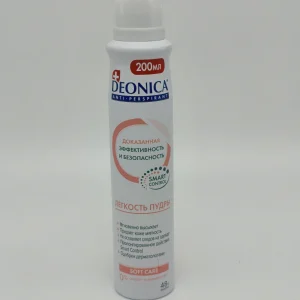 Антиперспирант DEONICA Легкость пудры (soft care) 200 мл.