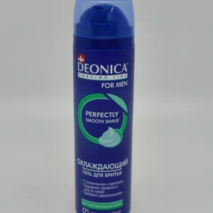 Гель для бритья DEONICA Men охлаждающий (для чувствительной кожи) 200 мл.