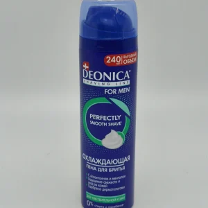 Пена для бритья DEONICA Men охлаждающая (для чувствительной кожи) 240 мл.