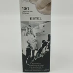 Крем-краска для волос ESTEL Selebrity №10/1 (серебристый блондин) 50+2х37,5+15 мл.