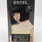 Крем-краска для волос ESTEL Signature №1/0 (черный классический) 2х60+2х15+2х10 мл.