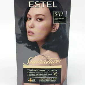 Крем-краска для волос ESTEL Signature №5/11 (вулканический пепел) 2х60+2х15+2х10 мл.