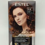Крем-краска для волос ESTEL Signature №6/4 (индийский сандал) 2х60+2х15+2х10 мл.