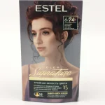 Крем-краска для волос ESTEL Signature №6/74 (парижские каштаны) 2х60+2х15+2х10 мл.