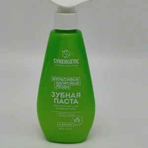 Зубная паста Synergetic с дозатором (комплексный уход) 240 г.