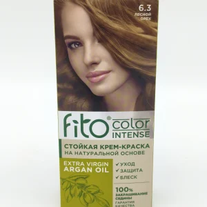 Крем-краска для волос FITO COLOR intense №6.3 (лесной орех) 50+50+15 мл.