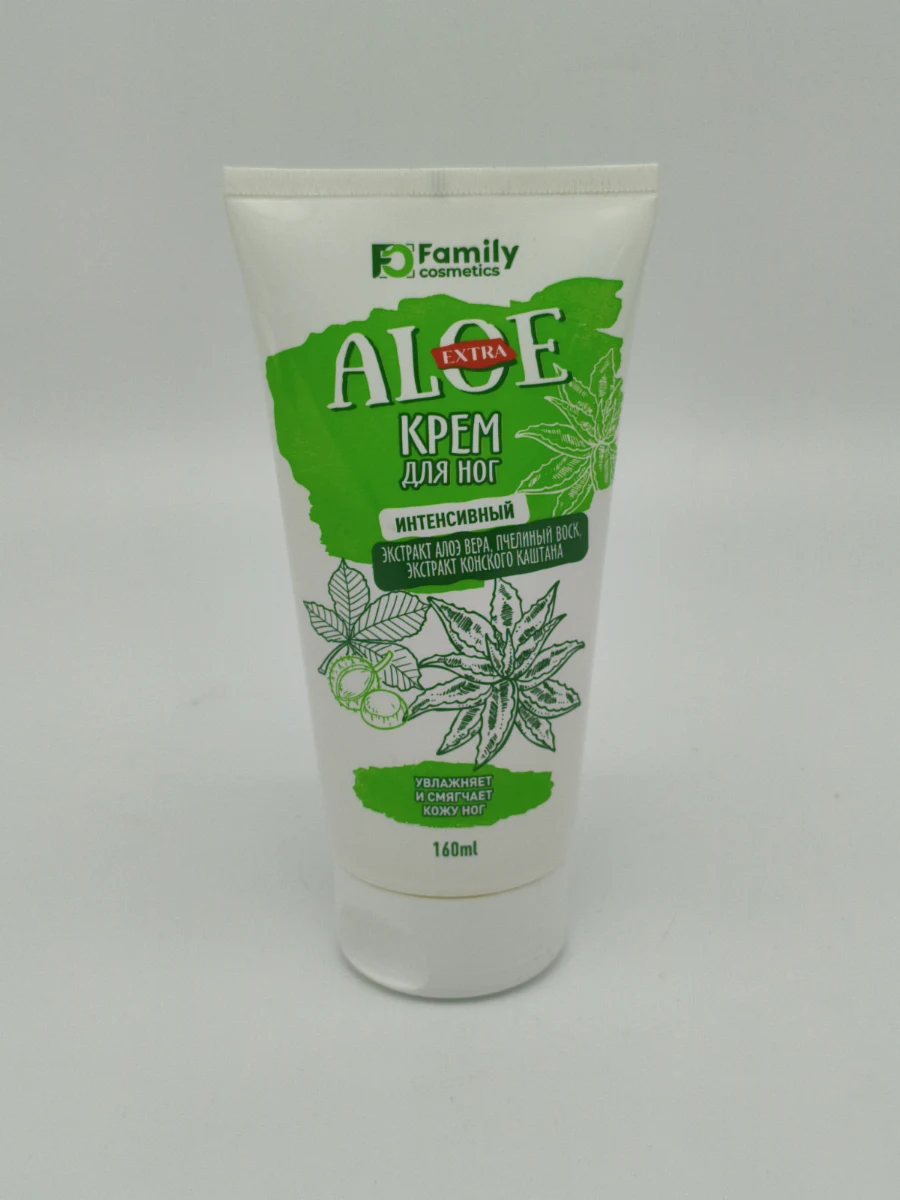 Крем для ног Family Aloe extra (интенсивный) 160 мл. Крем для ног Family Aloe extra (интенсивный) 160 мл.