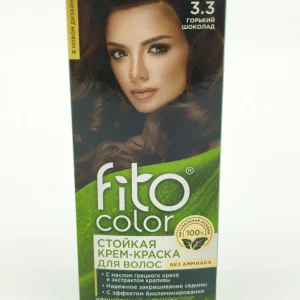 Крем-краска для волос FITO COLOR №3.3 (горький шоколад) 50+50+15 мл.