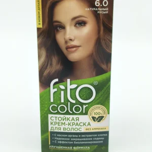Крем-краска для волос FITO COLOR №6.0 (натуральный русый) 50+50+15 мл.
