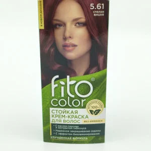 Крем-краска для волос FITO COLOR №5.61 (спелая вишня) 50+50+15 мл.