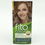 Крем-краска для волос FITO COLOR №7.0 (светло-русый) 50+50+15 мл.