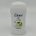 Антипенрспирант стик DOVE увлажняющий (с экстрактом огурца и зеленого чая) 40 мл.