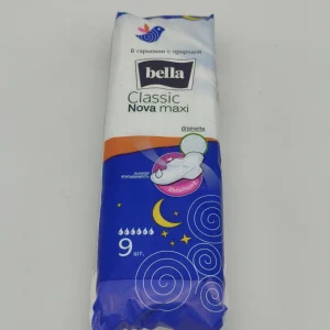 Прокладки женские Bella classic Nova maxi (дышащие) 9 шт.