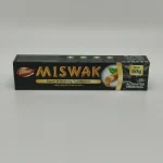 Зубная паста DABUR Miswak (120+50, отбеливающая, с активным углем) 170 г.