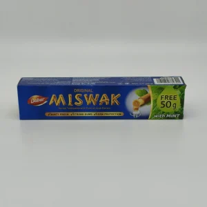 Зубная паста DABUR Miswak (120+50, с экстрактом дерева Арак и ментолом) 170 г.