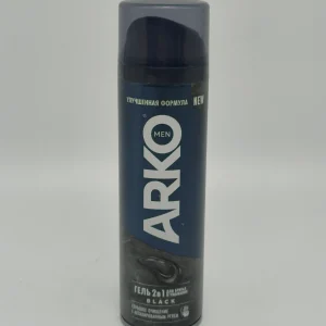 Гель для бритья ARKO Men black (с активированным углем) 200 мл.