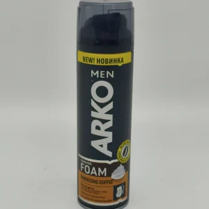 Пена для бритья ARKO Men energizing coffee (с экстрактом кофейных зерен) 200 мл.
