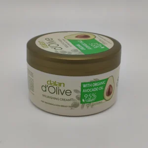 Крем DALAN d*olive для рук, лица и тела (с маслом авокадо, в банке) 250 мл.