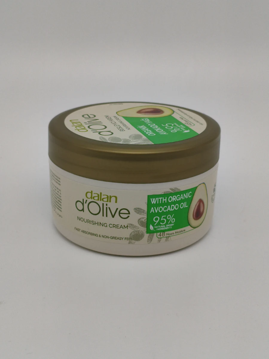 Крем DALAN d*olive для рук, лица и тела (с маслом авокадо, в банке) 250 мл. Крем DALAN d*olive для рук, лица и тела (с маслом авокадо, в банке) 250 мл.
