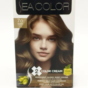 Крем-краска для волос SEA COLOR №7.0 (русый) 2х50+75+10 мл.