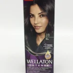 Крем-краска для волос Wellaton №2/0 (черный) 50+50+10 мл.