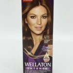 Крем-краска для волос Wellaton №6/73 (молочный шоколад) 50+50+10 мл.