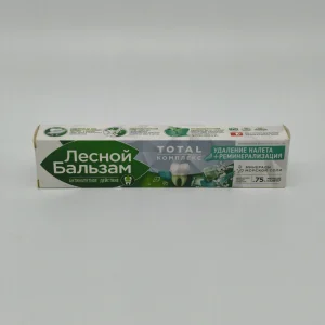 Зубная паста Лесной бальзам - total (минералы морской соли) 75 мл.