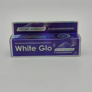 Зубная паста White Glo (с ополаскивателем) 24 г.