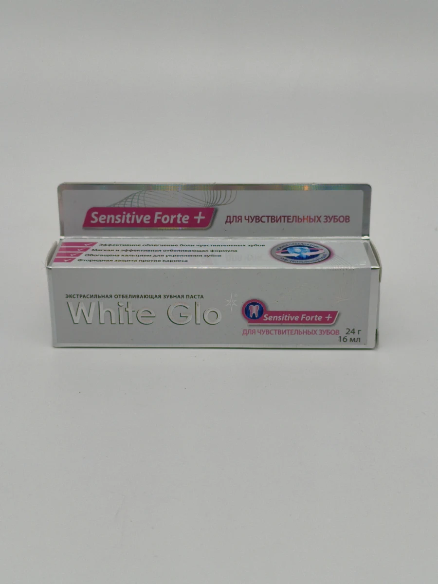 Зубная паста White Glo (для чувтсвительных зубов) 24 г. Зубная паста White Glo (для чувтсвительных зубов) 24 г.
