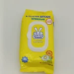 Влажные салфетки Ушастый нянь (с ромашкой и календулой, с клапоном) 80 шт.