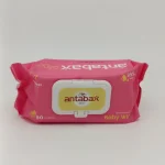 Влажные салфетки ANTABAX с клапаном (детские) 80 шт.